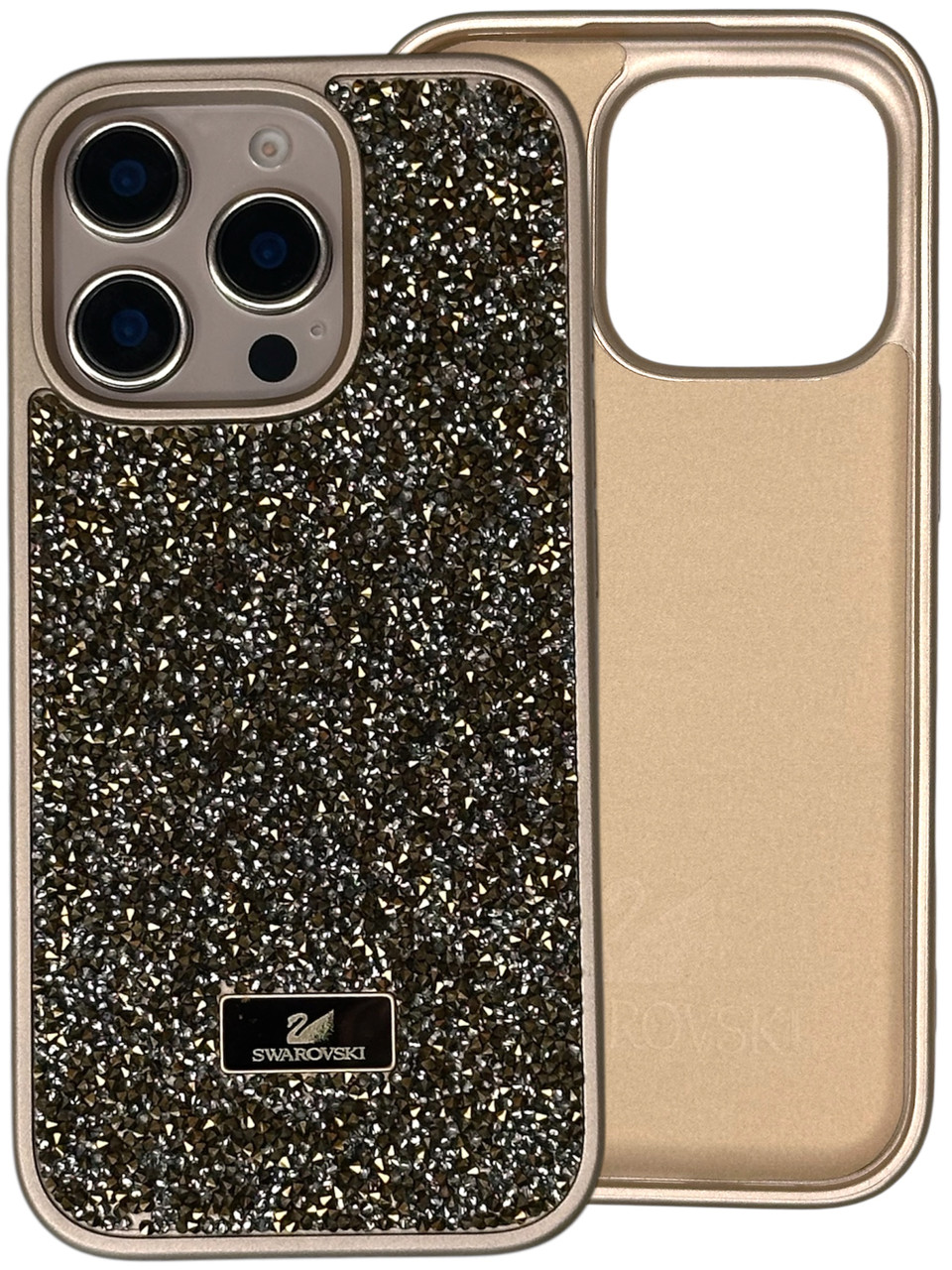 Чохол Swarovski з м’якою мікрофіброю для iPhone 16