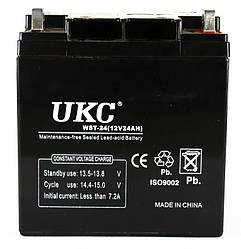Аккумулятор UKC WST-24 12V 24Ah