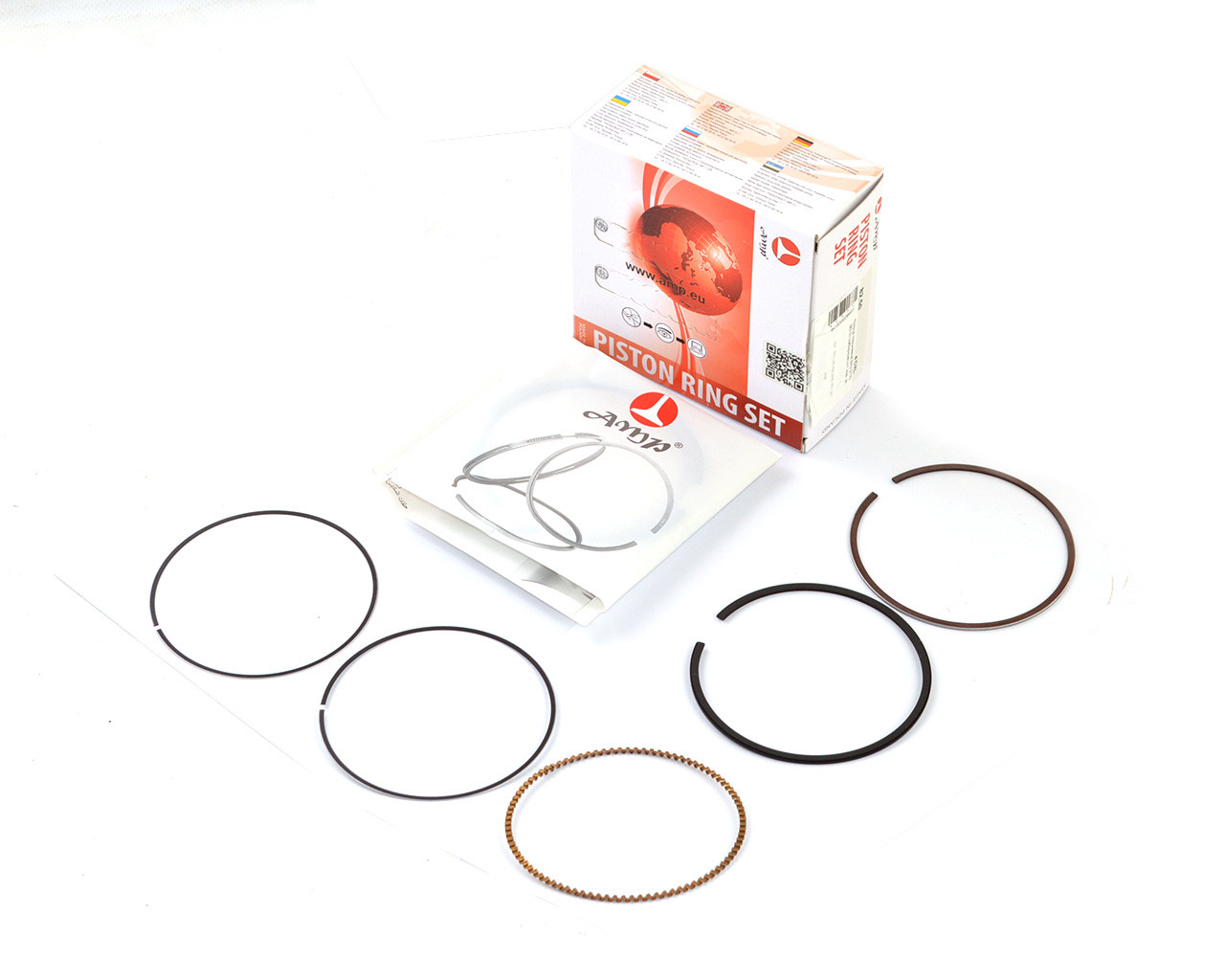 Кільце поршневе ВАЗ 2170 (83,0) (складальні) к-т, кор. уп., фото 1