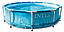 Каркасний басейн 305*76 см, фільтр-насос (1250 л/год), Intex 28208, об'єм 4485 л, фото 10