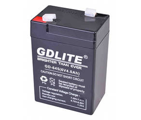 Аккумулятор батарея GDLITE 6V 4.0Ah GD-645