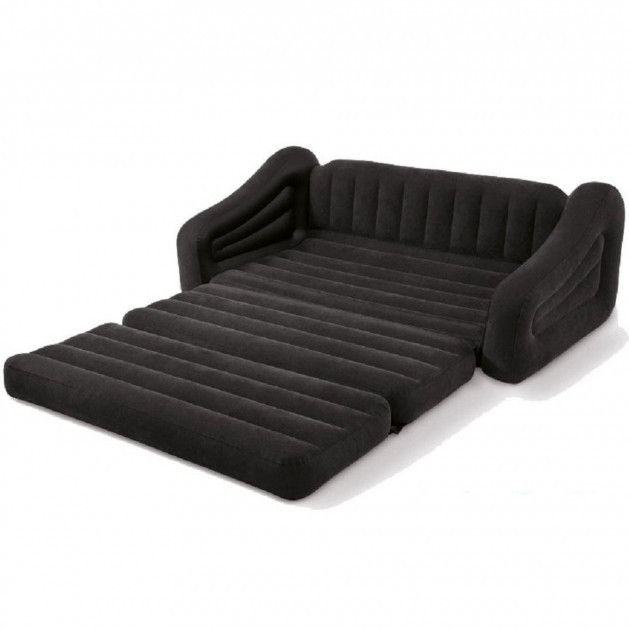 Надувний диван-трансформер 5в1 Intex 68566 Black, фото 1