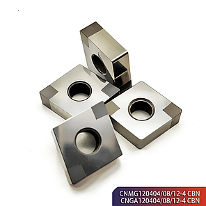 CNGA12408-4V CBN2020 (чавун, загартована сталь) Твердосплавна пластина для токарного різця, фото 3