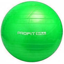 М'яч для фітнесу Фітбол Profit 65 см посилений 0382 Green