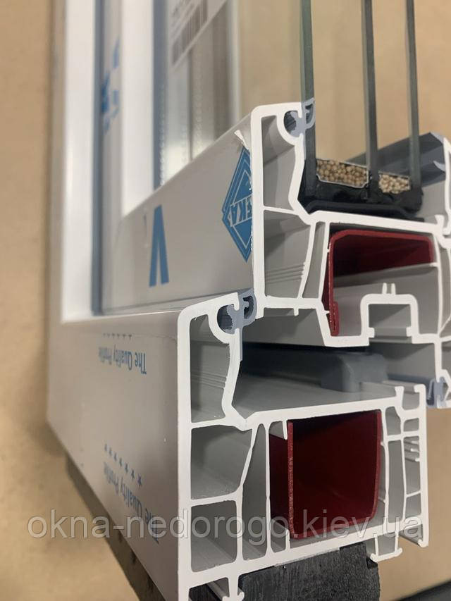 Пластикове вікно Veka Softline 76 фото © Вікна Недорого