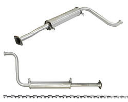 Резонатор ВАЗ 21082 інж. Євро-1, закатаний