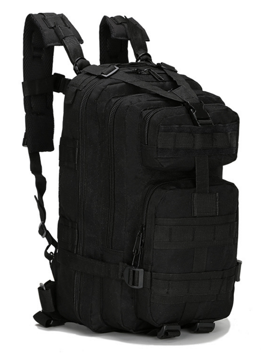 Рюкзак військовий тактичний штурмовий Molle Assault A12 25 л, чорний