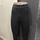 Лосини жіночі чорні легінси зі стрейчем, фото 2