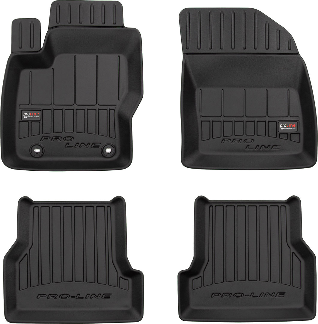 Коври салону гумові FORD Focus MK II 2004-2011 / 3D407282, фото 1