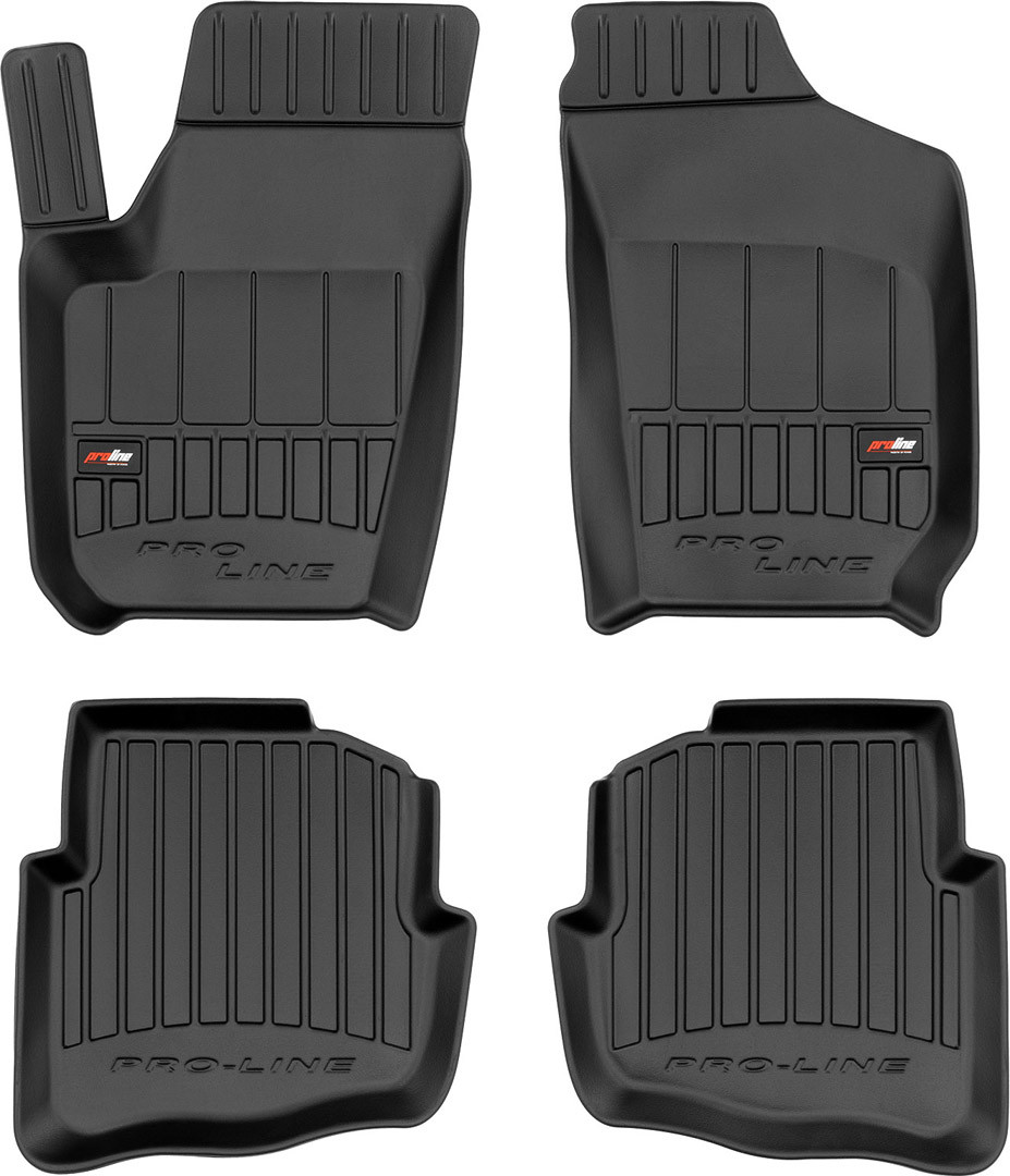 Коври салону гумові SKODA Fabia I 1999-2008 / 3D407107, фото 1