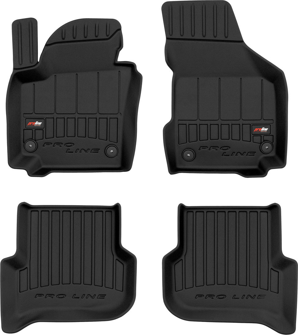Коври салону гумові SEAT Altea 2004-2015 / 3D407244, фото 1