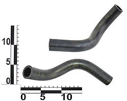 Патрубок пічки ВАЗ 2108-099 карб., перед. відвідний (№4)