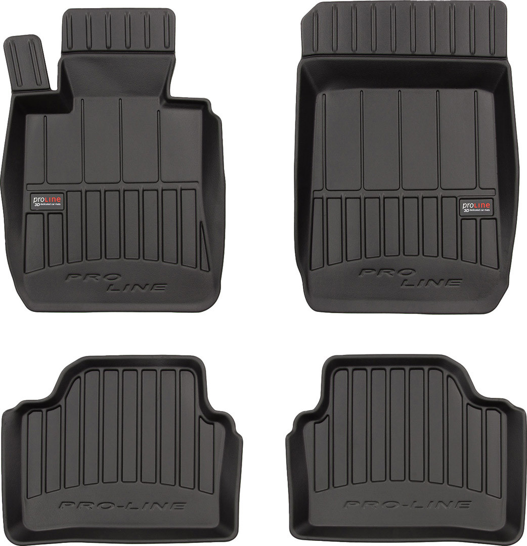 Коври салону гумові BMW E90 seria 3 V 2004-2011 / 3D408678, фото 1