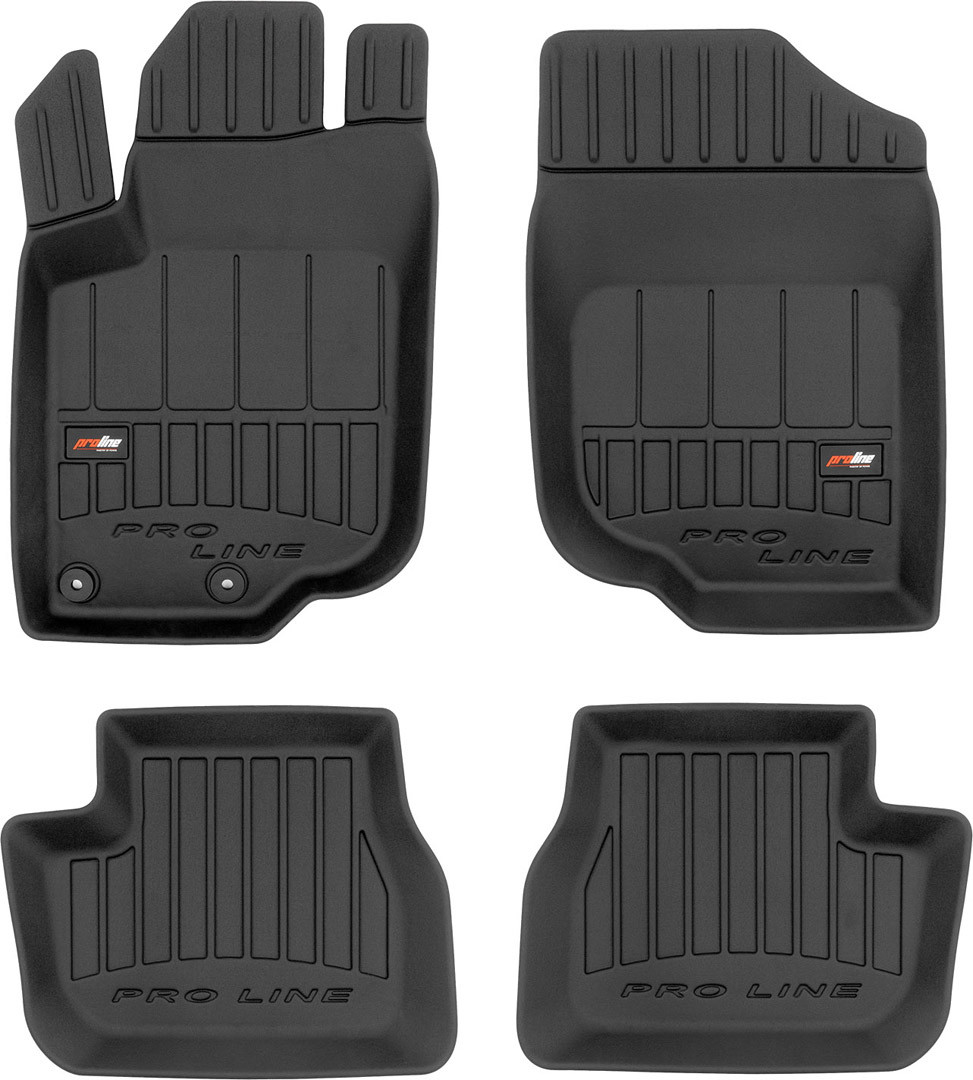 Коври салону гумові PEUGEOT 207 2006-2012 / 3D407435