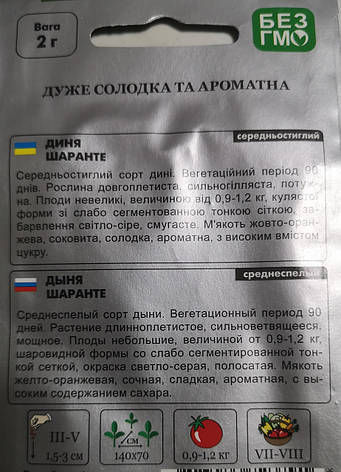 Диня Шаранте 2 г, фото 3