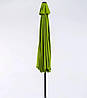 Парасолька торгова антивітер Stenson MH-3841 2.7 м, зелена, фото 4