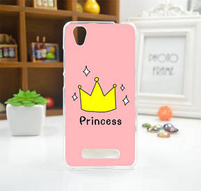 Чохол силіконовий бампер для ZTE Blade X3 A452 з малюнком Princess