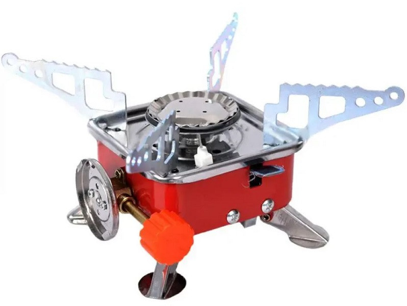 Газовий пальник портативний під балон K-202, фото 1