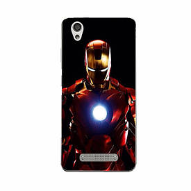 Чохол силіконовий бампер для ZTE Blade X3 A452 з малюнком Залізна людина