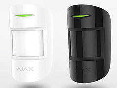 Бездротовий датчик руху Ajax MotionProtect Plus Black/White