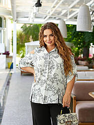 Блуза туніка БАТАЛ