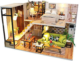 Інтер'єрний 3D-конструктор DIY mini house MD 2505 М030