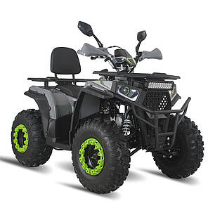 Квадроцикл FORTE ATV-200G Зелено-сірий, фото 1