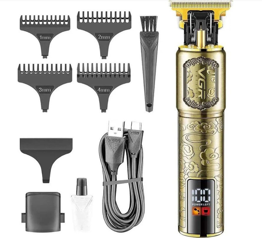 Тример для стрижки VGR V-073, золотистий, фото 1