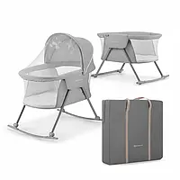Дитяче ліжко колиска KiderKraft Lovi Grey
