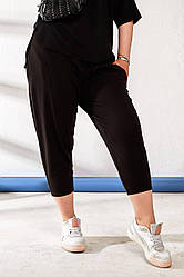 Бриджі капрі жіночі чорні