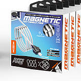 USB кабель MOXOM micro USB (MX-CB46) Magnetic clips білий, фото 10