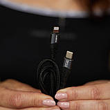 USB кабель MOXOM Type-C to Lightning (MX-CB34) Fast чорний, фото 6