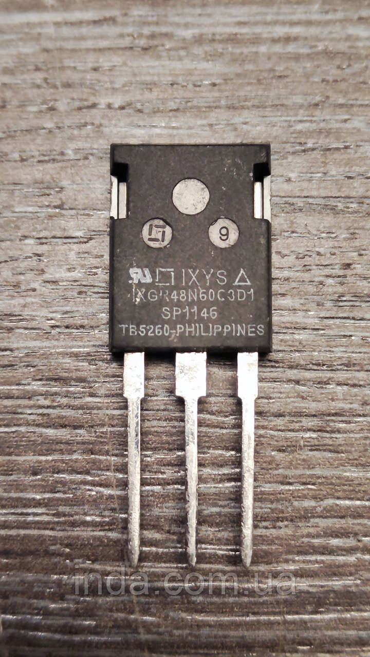 Транзистор IXGR48N60C3D1 56A/26A, 600V, IGBT,  IXGR 48N60C3D1