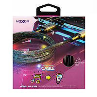 USB кабель MOXOM Lightning (MX-CB66) чорний