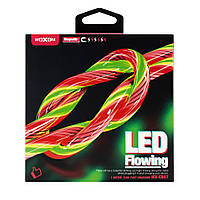 Магнітний USB кабель MOXOM Lightning (MX-CB67) Magnetic блакитний