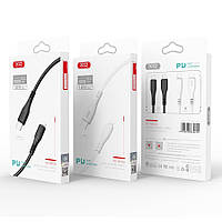 USB кабель XO Type-C to Lightning (NB123) PD чорний