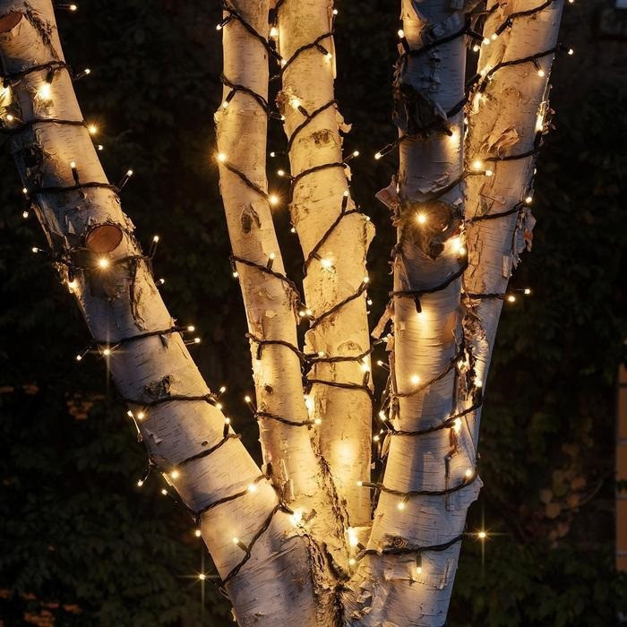 Гірлянда Xmas вулична 7748 LED 100L 3.3 Line WW 10 м зі з'єднувачем, тепло-біла, фото 1