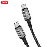 USB кабель XO Type-C to Lightning (NB-Q180A) 20W/ 1M чорний, фото 4