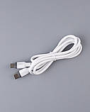 USB кабель DC Type-C to Type-C (CL-210B) 60W білий, фото 4