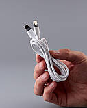 USB кабель DC Type-C to Type-C (CL-210B) 60W білий, фото 5