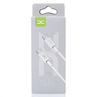 USB кабель DC Type-C to Type-C (CL-F62) 60W/ 2m білий