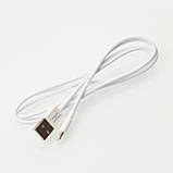 USB кабель DC Lightning (CL-10) 2A білий, фото 3