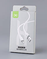 USB кабель DC Lightning (CL-210) білий