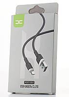 USB кабель DC micro (CL-210) чорний