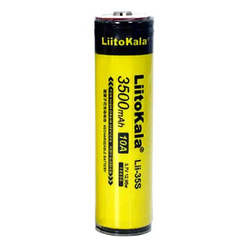 Акумулятор високотоковий Liitokala Lii-35S 18650 Li-ion 3.7 В 3500 мА·год 10 А