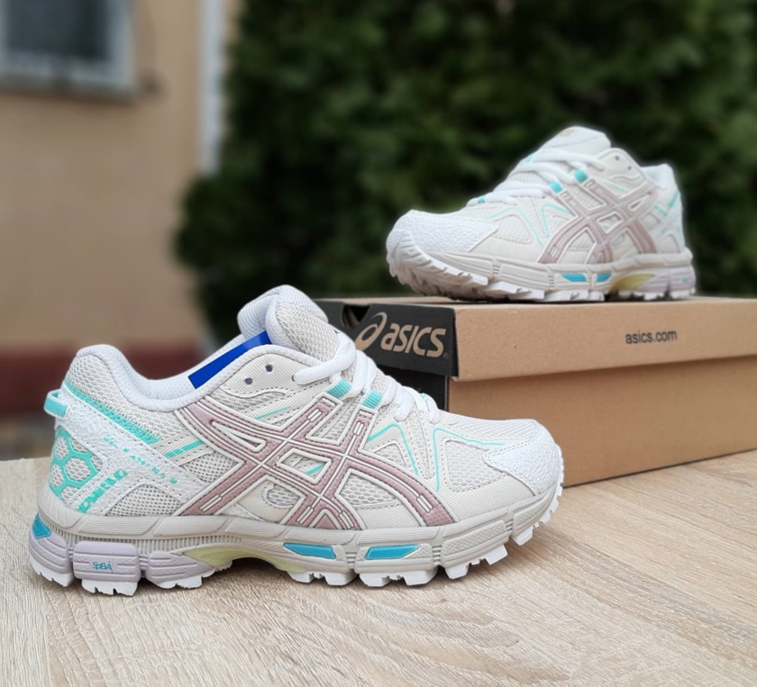 Жіночі кросівки Asics Gel-Kahana 8 Beige Pink Асикс Кахана бежеві з рожевим весна літо