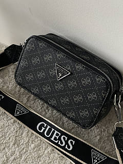 Сумка жіноча Guess крос-боді 4G чорний