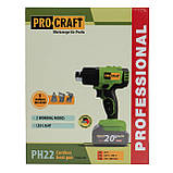 Акумуляторний фен промисловий Procraft PH22 (без акб та зп), фото 11