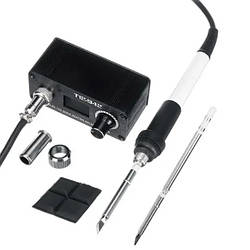 Паяльна станція QUICKO T12-942 MINI OLED на жалях Hakko T12