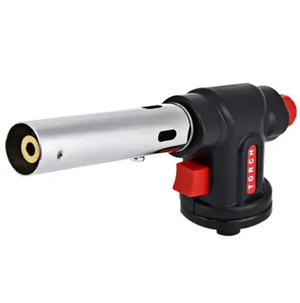 Пальник газовий портативний B201 на балончик, з п'єзопідпалом 0433, фото 1